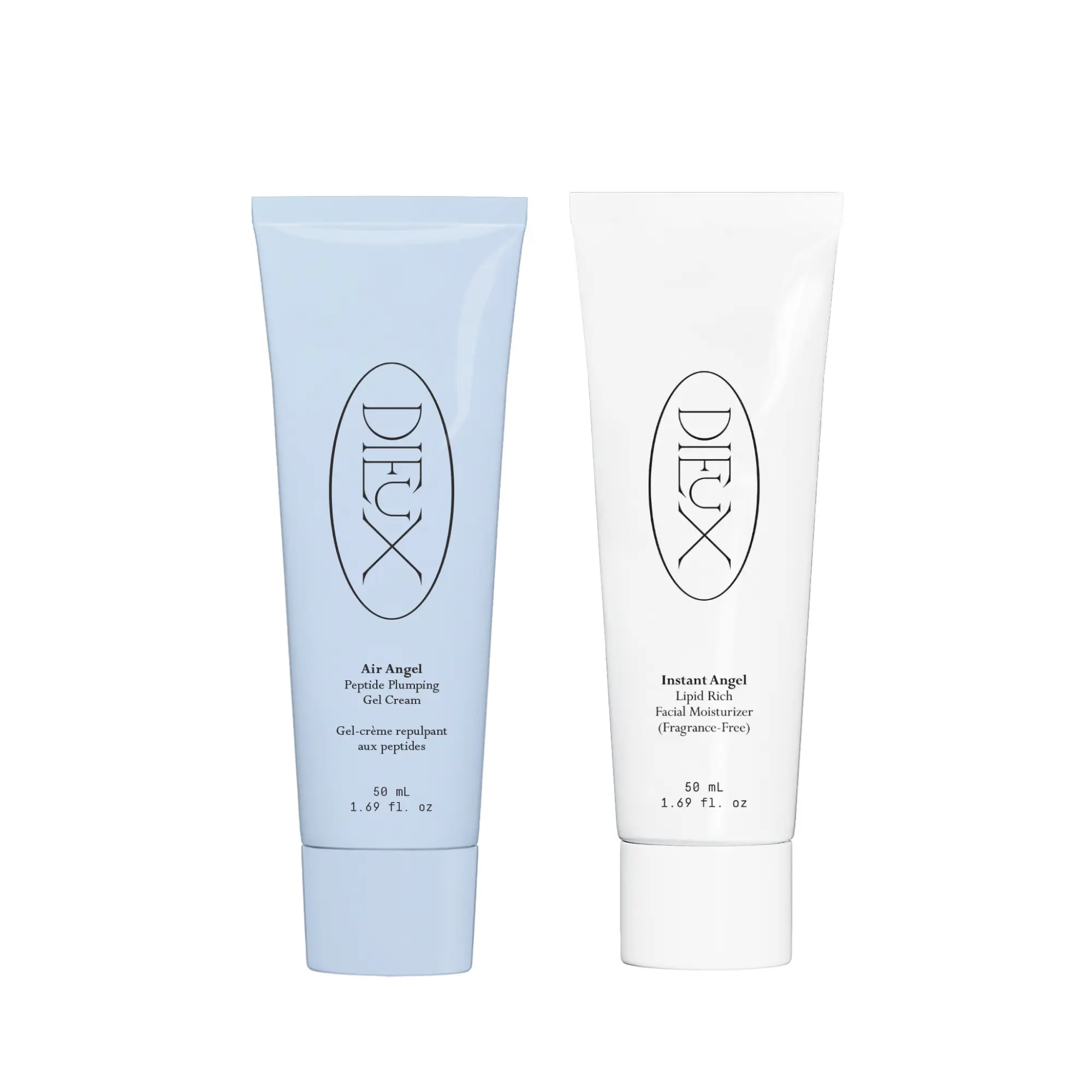 The Moisture Wardrobe Duo - Air Angel Plumping Gel Cream & Instant Angel Firming Moisturizer Bundle For Hydrated, Glowy Skin The Moisture Wardrobe Duo - Air Angel Plumping Gel Cream & Instant Angel Firming Moisturizer Bundle For Hydrated, Glowy Skin