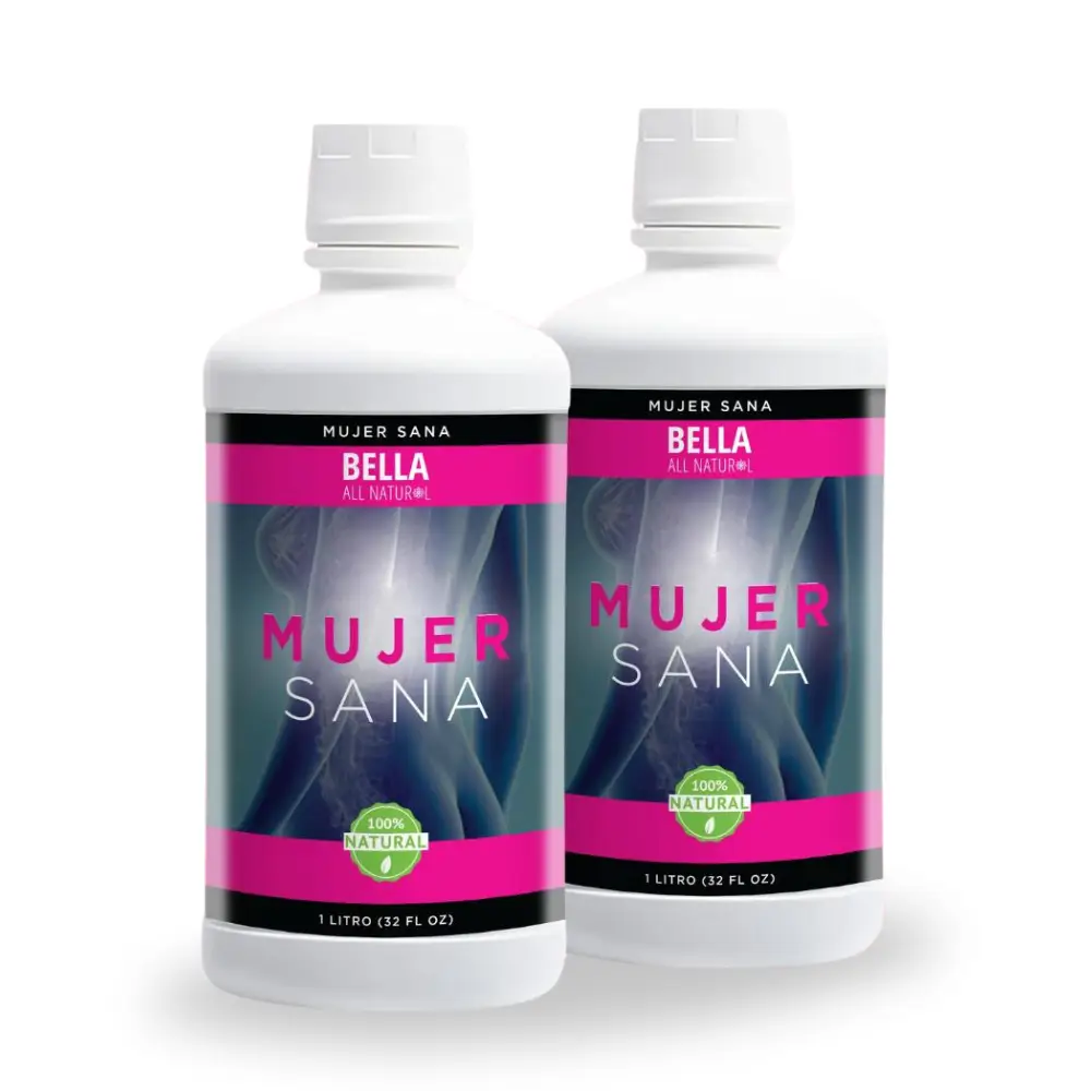 2 Pack Bella All Natural Mujer Sana -  32floz