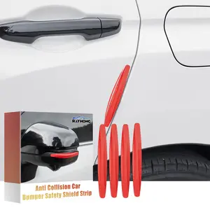 Car Collision Protection Stickers, Front And Rear Bumper Protection Anti-scratch Car Body Protection Sticker