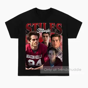 Stiles Stilinski Vtge Unisex Heavy Cotton Tee Shirt, Teen Wolf Dylan O Brien Fan Sweatshirt Hoodie