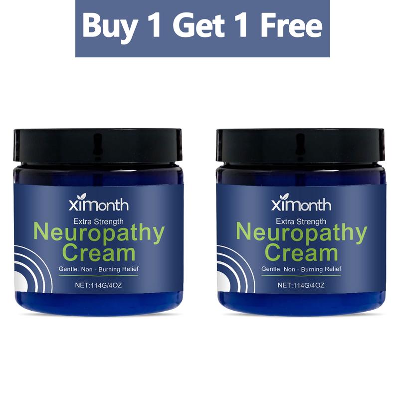 【Buy 1 Get 1 Free】Neuropathy Cream - Soothing Cream for Feet, Legs, Hands, Etc ,Non-Greasy, Gentle, Non-Burning with Cooling Effect