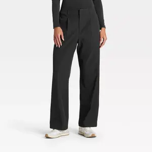 Women's Active Light Woven High-Rise Trouser Pants - All In Motion