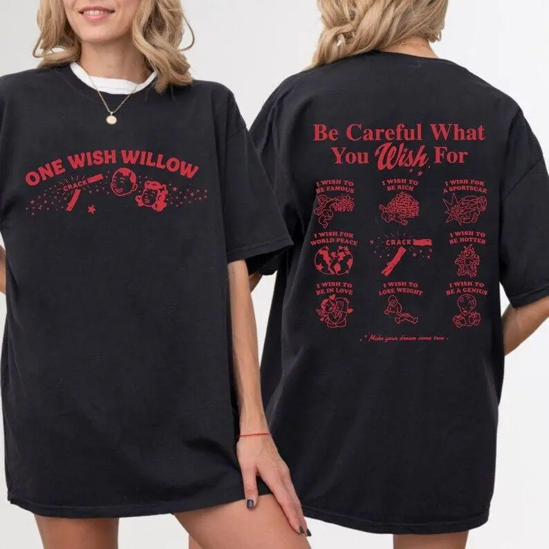 Vintage Obsession 2026 Shirt, One Wish Willow Sweatshirt, Be Careful What You Wish Shirt, Scary Movie Tee