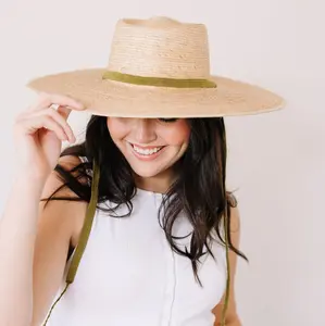 Natural Field Palm Hat (Straps Sold Separately)