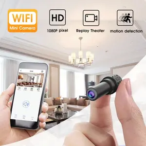Wireless WiFi Remote Monitoring Camera, 2k HD 20 Million Pixels Mini Home Security Cam, Compact and Portable Surveillance Device