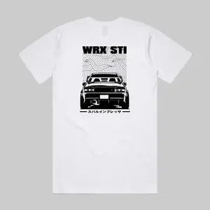 Subaru Impreza WRX STI GC8 Graphic T-Shirt Sweatshirt Hoodie 2 Sided