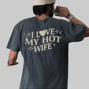 I Love My Hot Wife  Shirt, Funny Valentine Gift for Husband, Husband Gift, Husband Valenties Day Gift, Humorous Sweatshirt