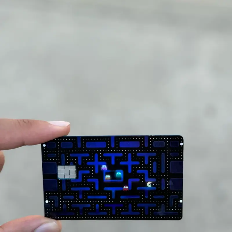 PAC Ghost Debit Card Sticker