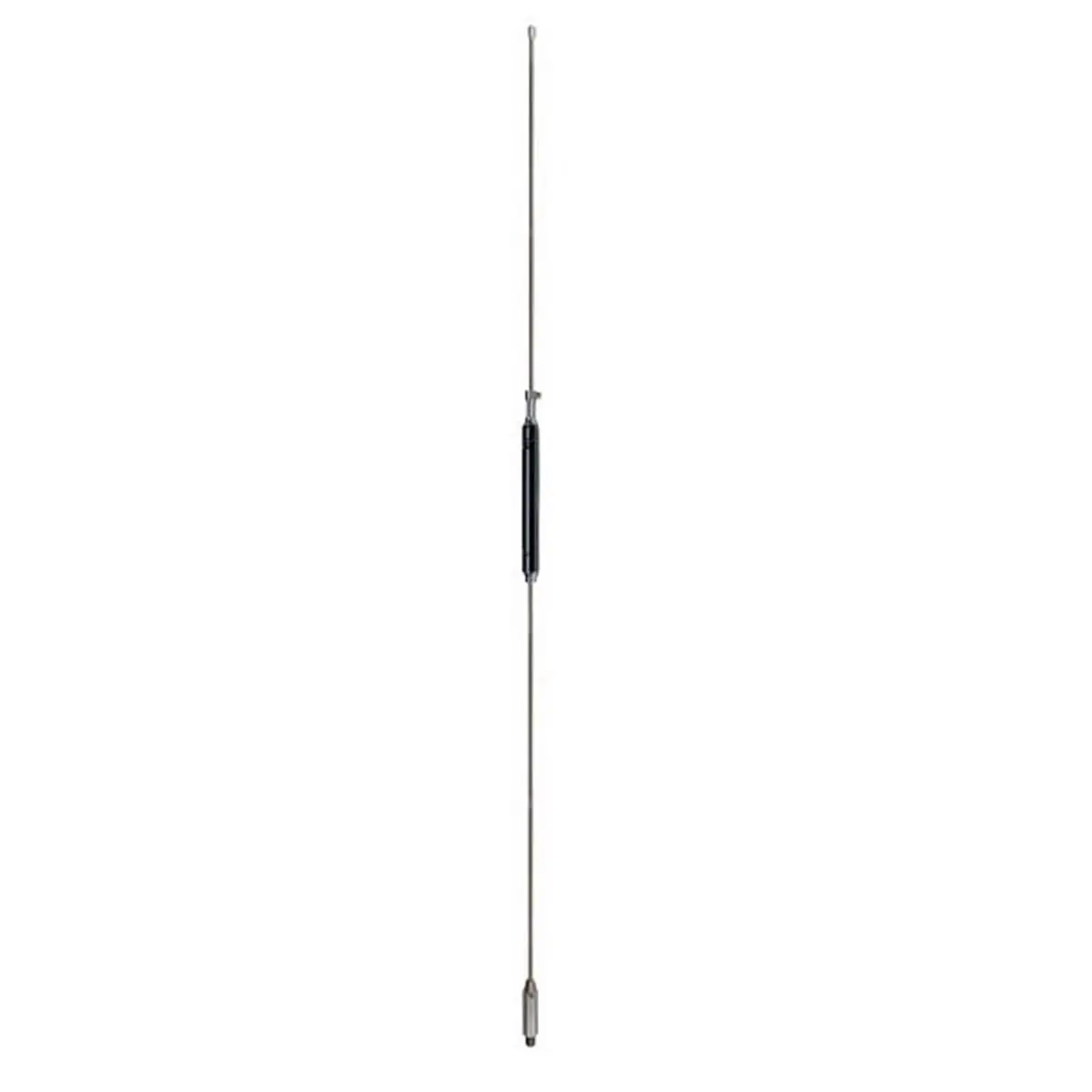 Hustler HQ27B 55 in. Power Packer Center Load CB Antenna - Stainless Steel, Coil Mounting, Polyolefin, Threaded Base for CB Users