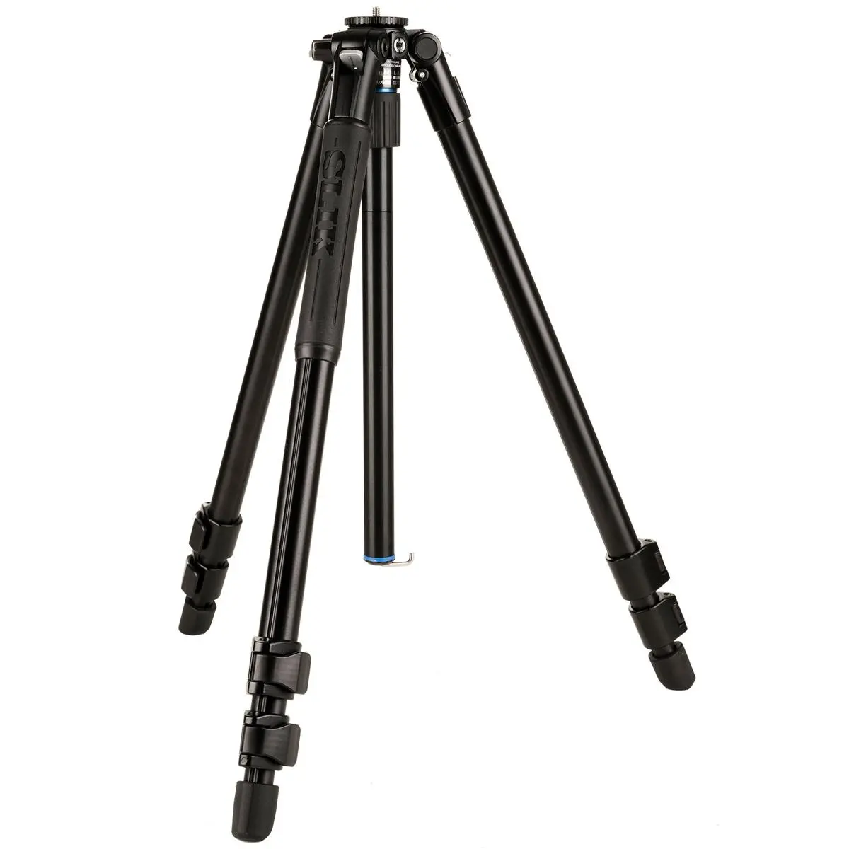 Slik PRO AL-523 Durable Portable 3-Section Aluminum Camera Tripod Legs, 62.1" Max Height, Camera Equipment Accessories