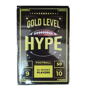 Hype Gold Football Contains 1 Graded Sports Trading Card