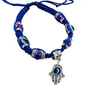 Ojo Turco Evil Eye, handmade bracelets ajustable Gifts Unisex simple style