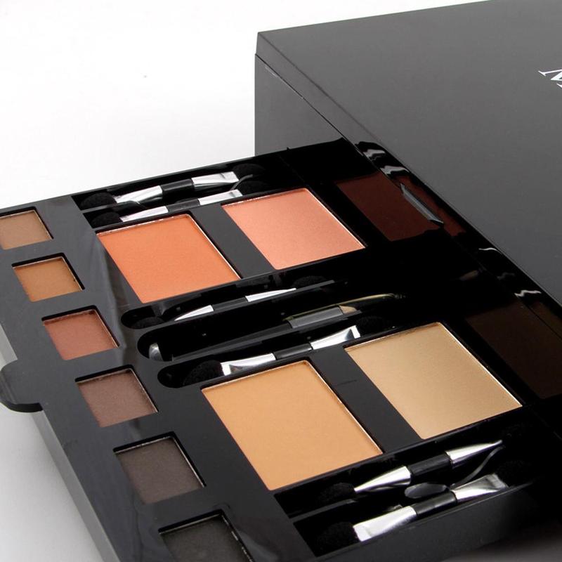 Multicolor Makeup Palette Set, 180-Color Eyeshadow, Blush and Highlighter Palette, Portable Good Girl Cosmetic Palette for Women, Complete Makeup Kit