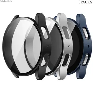 2026 NEW HOTGalaxy Watch 4/5/7 Fe/6/7 Protective Case Set (40mm & 44mm), Tempered Glass Film Screen Protector + Anti-Drop Design, Unisex Gift Choice