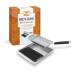 Yukon Glory BBQ Grill SEAR 'N SERVE Set Yukon Glory BBQ Grill SEAR 'N SERVE Set
