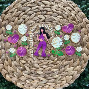 Selena UV DTF Cup Wrap