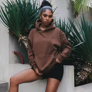 400 GSM Premium Heavyweight Hoodie Casual Cotton Menswear Soft Fleece Sweaters Tops Polyester Layer Day