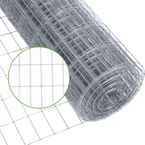 Custom-Size Galvanized Welded Wire Fence Rolls: Chicken Wire, Hog Wire Fencing & Wire Fencing for Garden, Yard and Dog Privacy Fence
