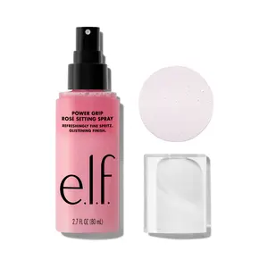 e.l.f. Power Grip Rosé Makeup Setting Spray, Cosmetic Long-Lasting Fixing Spray for Makeup Locking e.l.f. Power Grip Rosé Makeup Setting Spray, Cosmetic Long-Lasting Fixing Spray for Makeup Locking