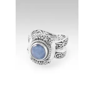 Quieted Storm Within Ring III™ in Blue Kyanite