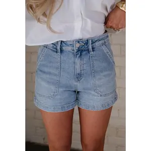 Sydney Shorts- Light Wash