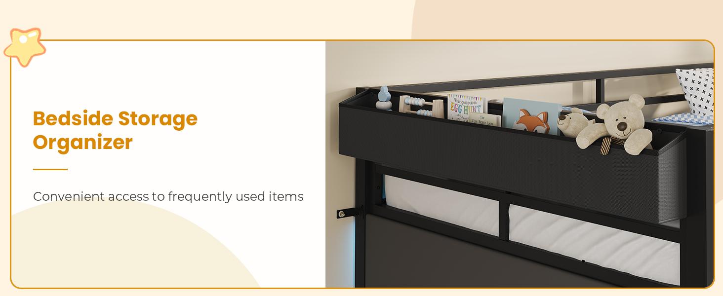 Sikaic Twin Low Loft Bed with Stairs, 7 Storage Drawers, Bookcase & LED Lights, Metal Loft Bed with 14" High Safety Guardrail, Inclined Ladder and Play Curtain, Under-Bed Play Space, Black, Home Furniture, Dorm Essentials [tiktokshopbacktoschool]