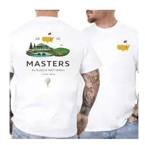 Masters Augusta National Golf Course Graphic 2 Side T-Shirt, 2026 Tournament T-shirt, Golf Fan Tee, Augusta Inspired Golf Lover Shirt.