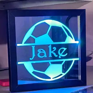 8"x 8" Custom Shadowbox mirror