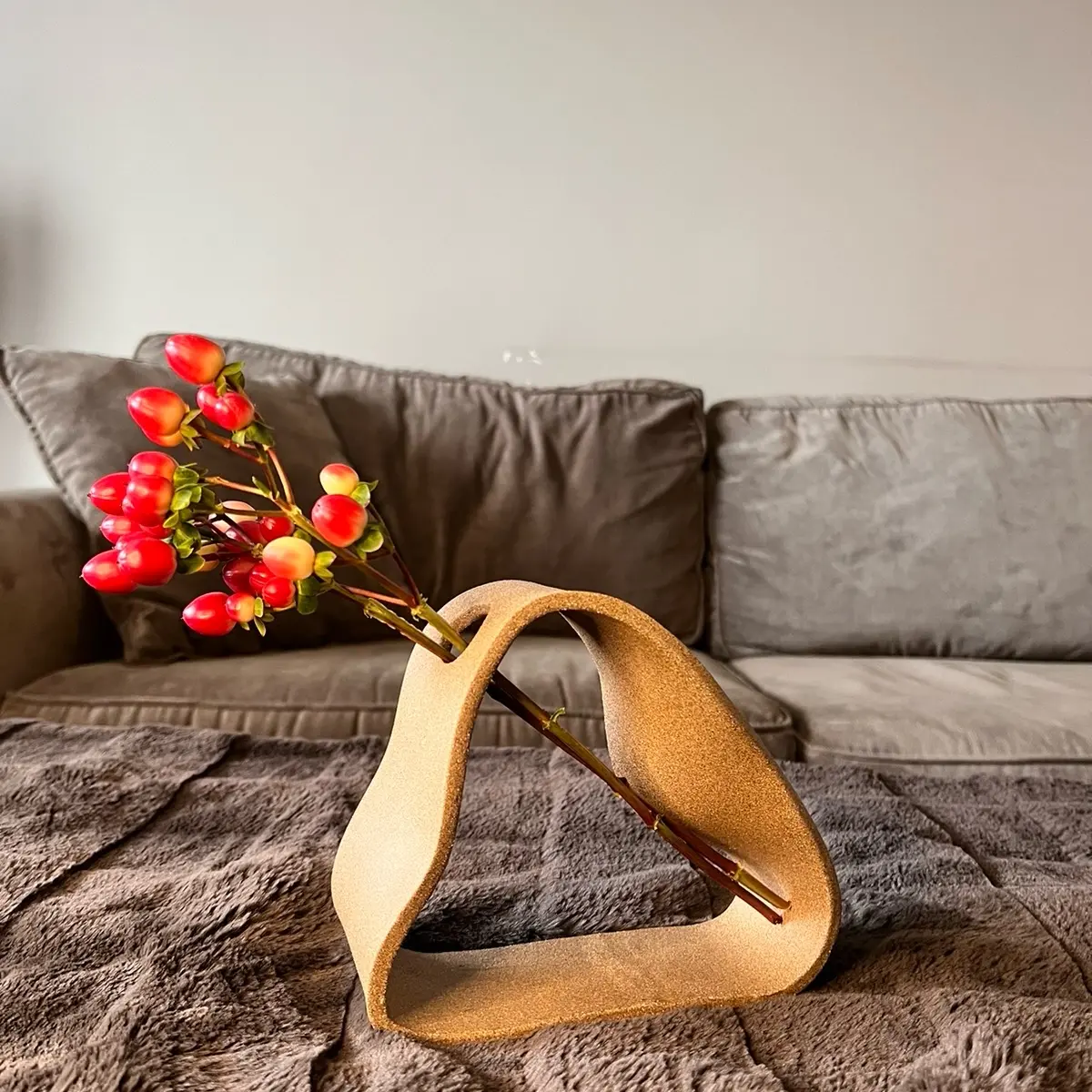 Handmade Ribbon Vase