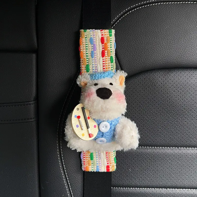 West Highland White Terriercar Seatbelt Shoulder Cover Universal Interior Accessory Anti-Choke Protective Cover Easy to Use for All Passengers West Highland White Terriercar Seatbelt Shoulder Cover Universal Interior Accessory Anti-Choke Protective Cover Easy to Use for All Passengers