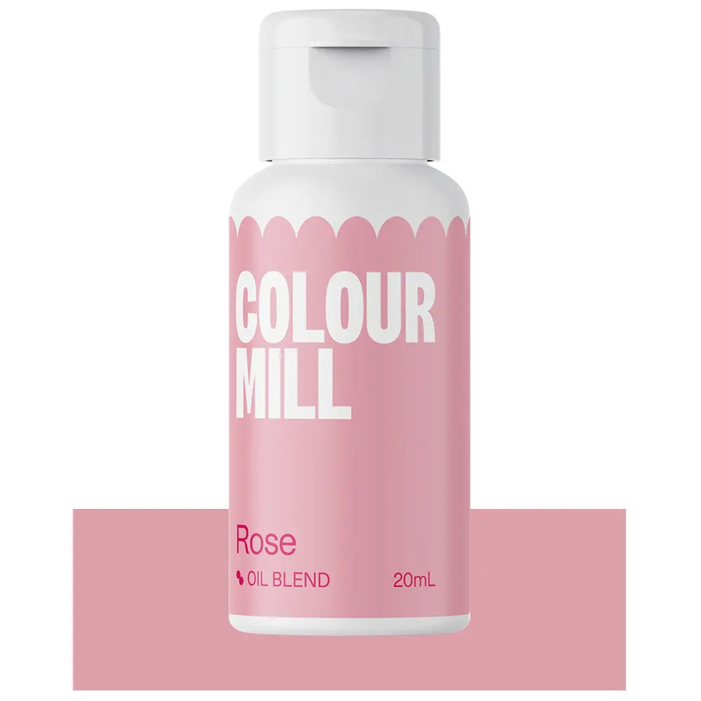 Colour Mill Oil-Blend Food Coloring, 20 Milliliters, Rose