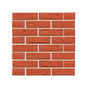 20pcs Thick Self-Adhesive Brick Pattern Wall Panels, Washable, Easy to Clean, Instant Peel-And-Stick 3D Wall Stickers, Home Decor Wallpaper, Peel and Stick Wallpaper Designs