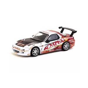 Tarmac Works A’PEXi Stage-D FD RX-7, White, Global64, MiJo, 1:64 Scale, Diecast Model Car