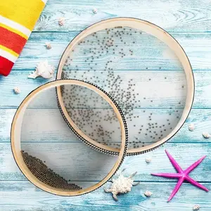 Ocean Wave Drum, Meditation Yoga Instrument, Natural Sound Instrument, Musical Instrument for Relaxation, Mindfulness & Yoga