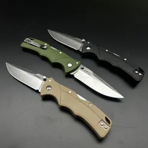 LG4116 EDC Sharp Folding Knives Multifunctional folding knife Glass Breaker, Seat Belt Cutter - Small Tool for Camping Hiking - Gifts for Men, Women Compact Folding Grip Knife, Emergency Tool, Folding Multitool