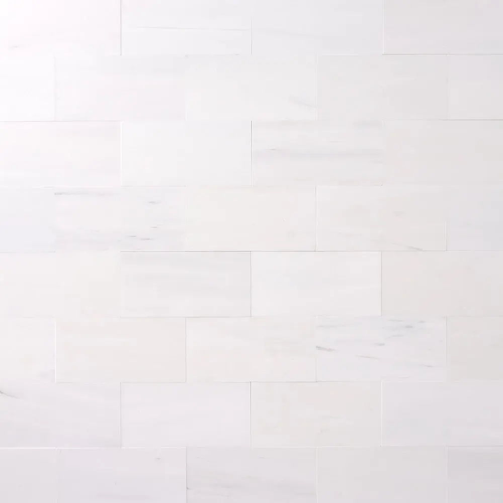 Bianco Dolomite Marble 3x6 Polished/Honed Subway Tile