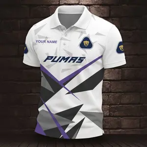 LIGA MX Pumas UNAM Personalized Name Multi Color Polo ST2605