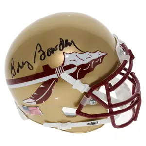 Bobby Bowden Autographed FSU Schutt Mini Helmet - PSA/DNA