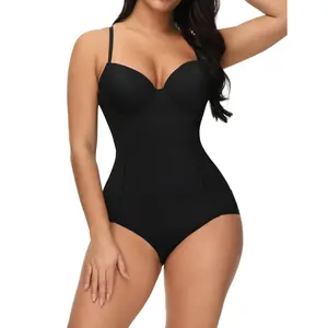 Plain Underwire Shapewear Bodysuit