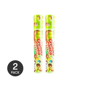 MEIJI Japanese Chocolate Gummy Candy Green Grape Flavor 2 Pack 2.86 oz Each