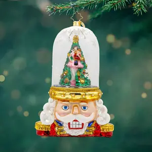 Christopher Radko LIMITED EDITION European Glass Christmas Enchanted Guard Ornament