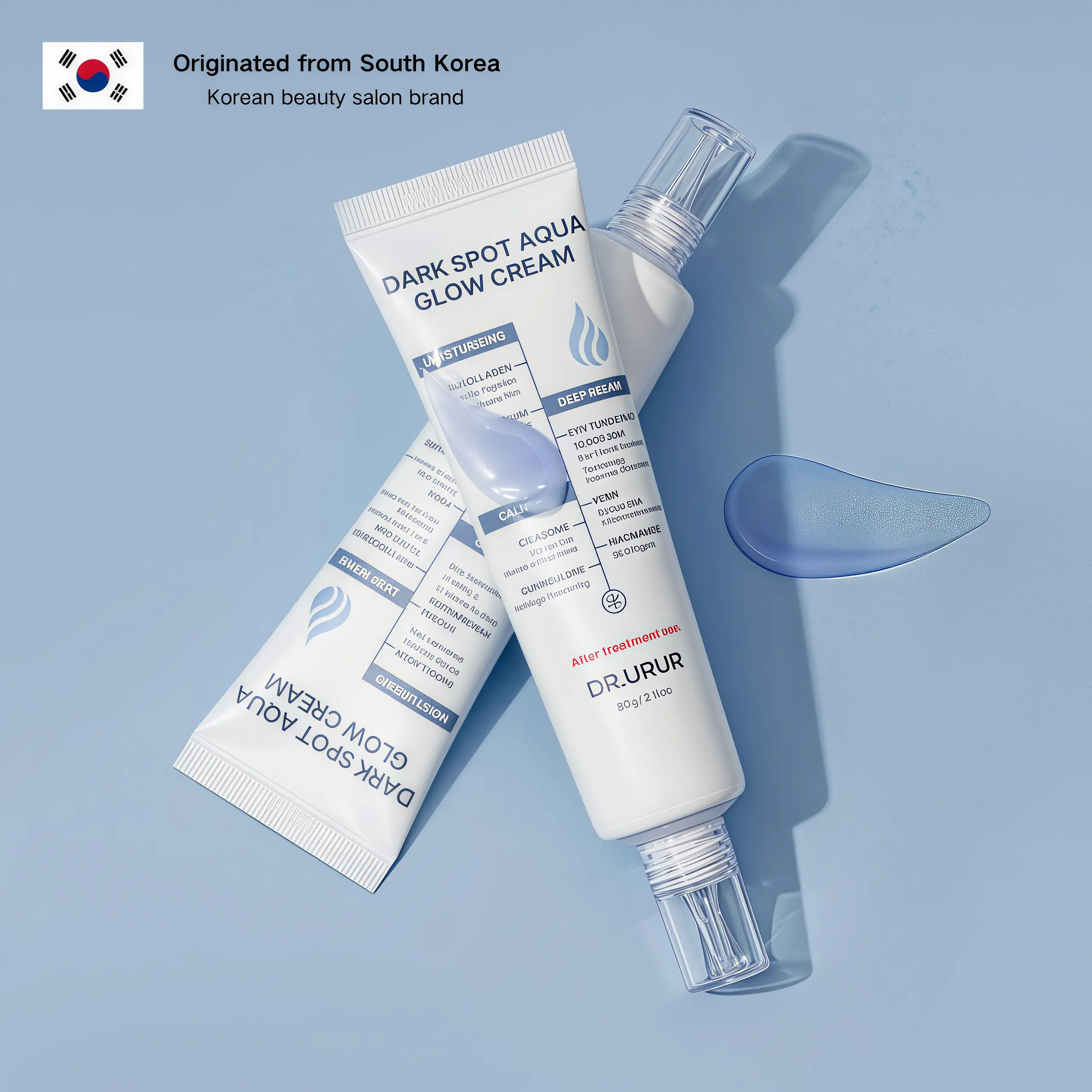 【DR.URUR】SOS Calming Cream - Summervibes | Mothersdaygift | Redness Relief & Cooling Face Moisturizer with PDRN & Centella Asiatica for Sensitive Skin, Post-Procedure Recovery, 24H Hydration, Korean Skincare, Skin Barrier Repair