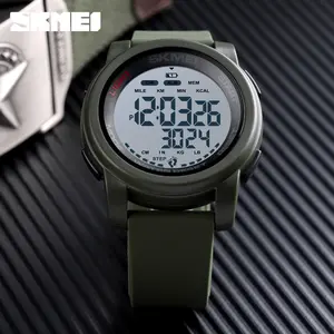 SKMEI Multifunctional Sports Pedometer Watch for Men, Waterproof Fashion Student LED Electronic Watch