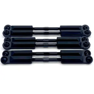 Arrma KRATON 4s 4x4 - Tie Rods, Steel , M4 x 85mm and 95mm Black w/ball ends ARA4408V2