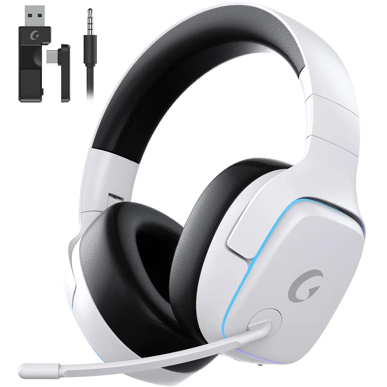 CT780 Wireless Headset – 3-in-1 Connectivity, 2-in-1 Dongle, Flip-Up Mic & 70H Battery Life – Game, Stream & Work Without Limits