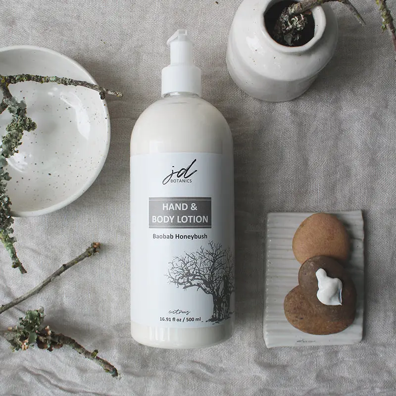 baobab honeybush hand & body lotion large