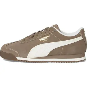 Men's Puma Roma Suede Totally Taupe-Warm White (398635 07)
