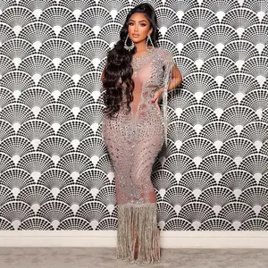 sexy white glitter dress