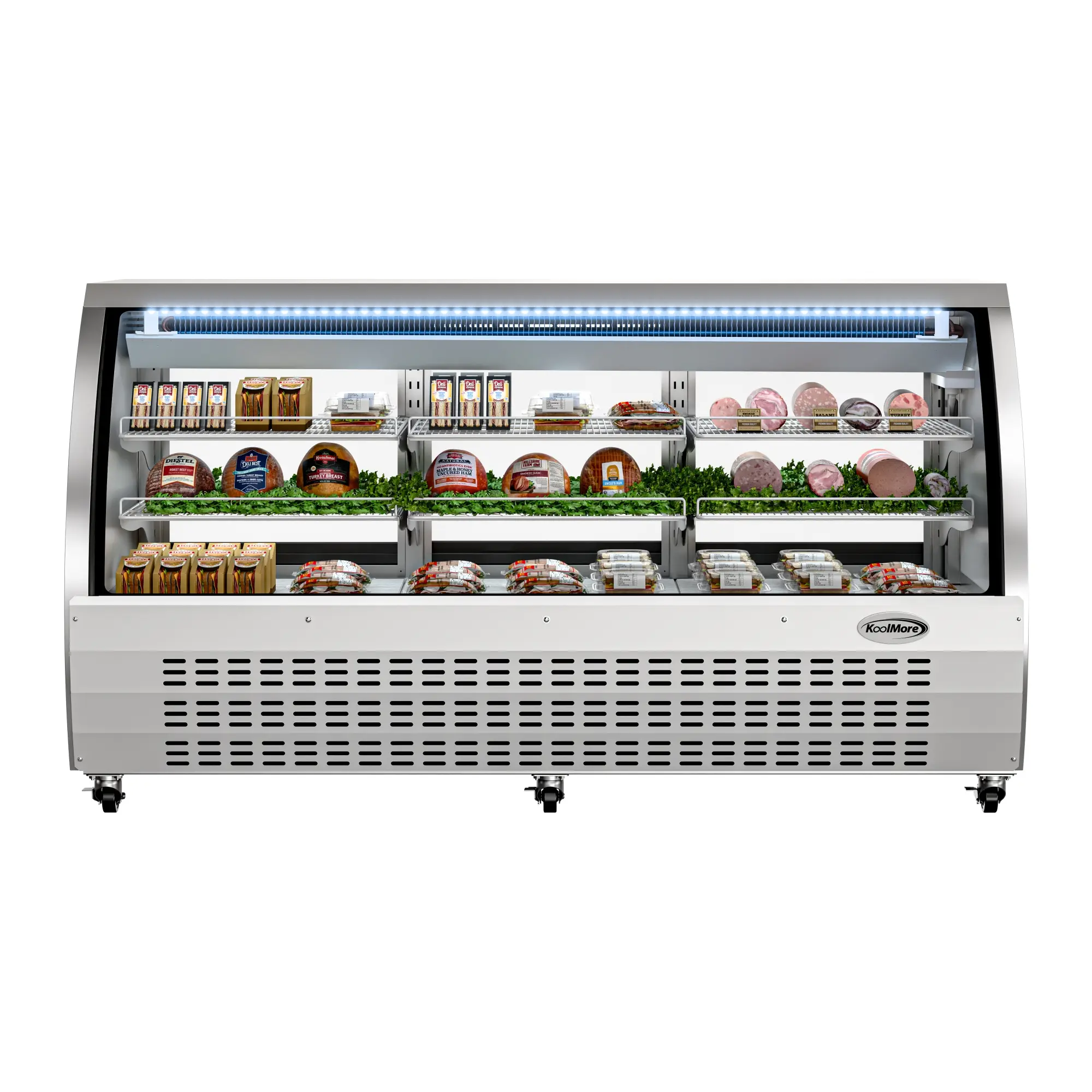 82 in. Deli Display Refrigerator - 32 Cu Ft. RD32C-SS