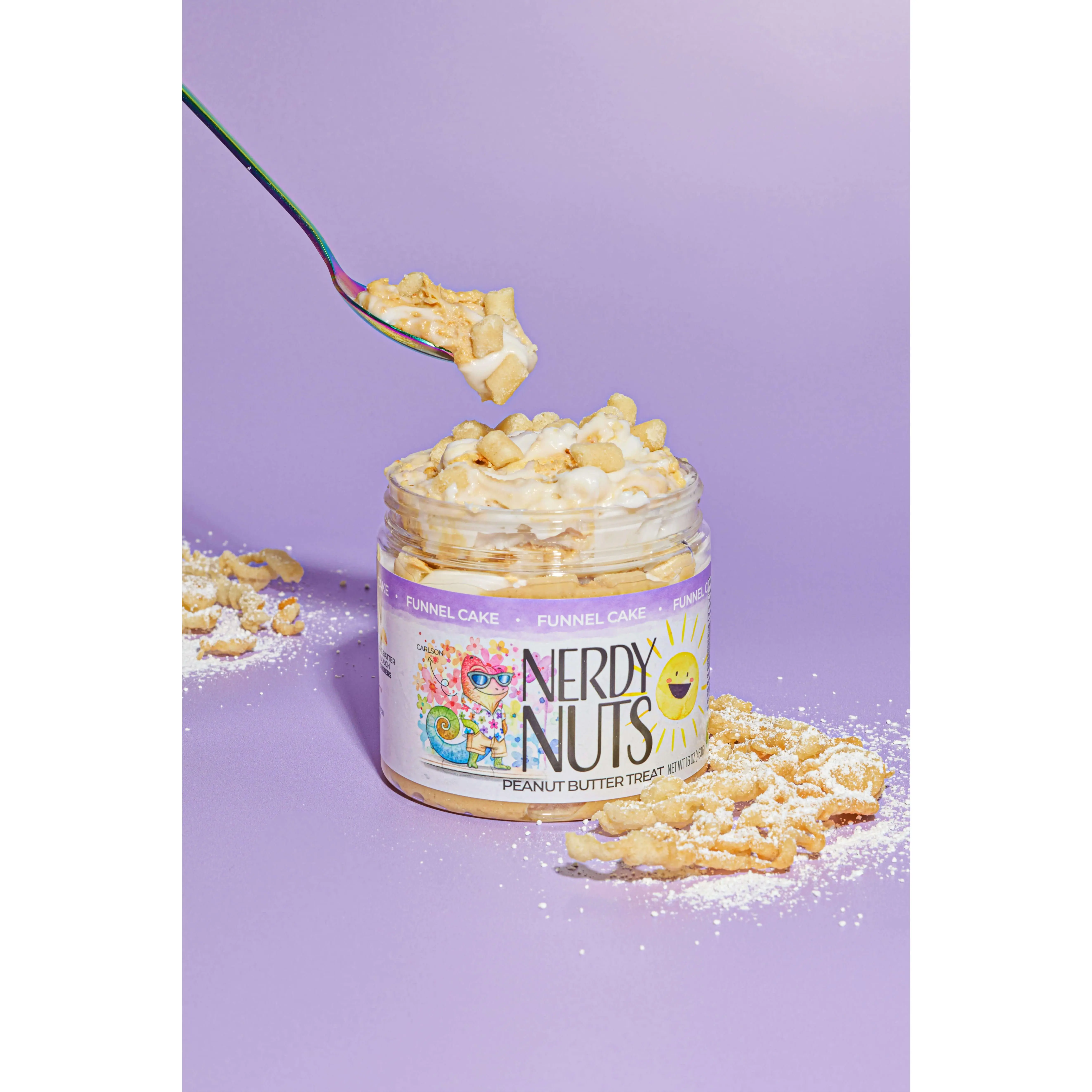 Funnel Cake Peanut Butter Treat